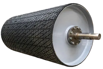 Conveyor Drum-Vulcanized Rubber Coated Conveyor Drum
