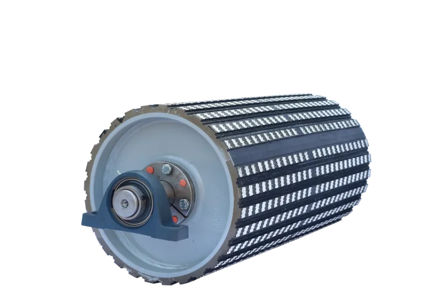 Konveyör Tamburları-Seramikli Kauçuk Kaplama Tambur